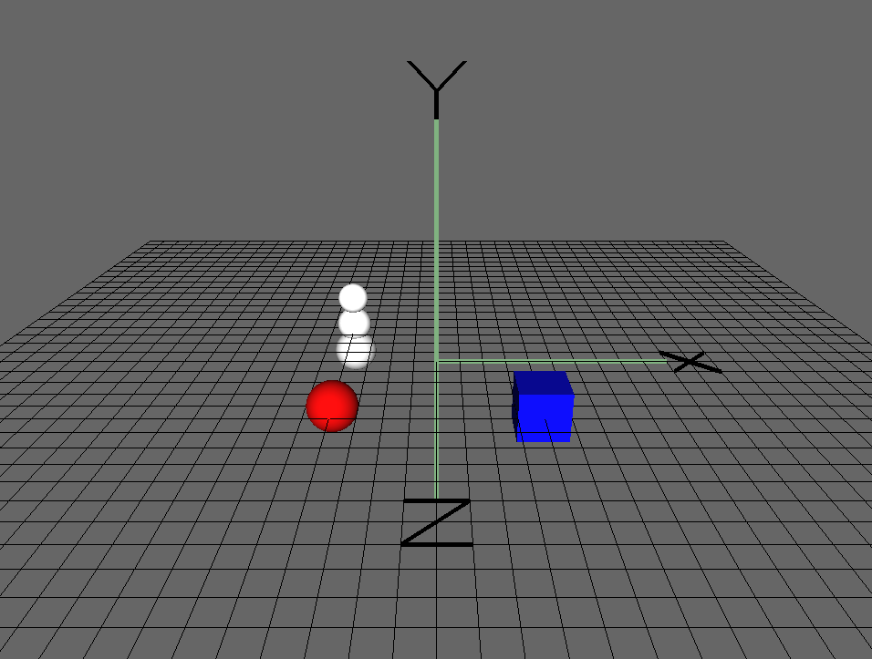 図 4. サンプルシーン